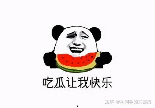网红吃瓜搞笑文案图片,笑料百出引人捧腹